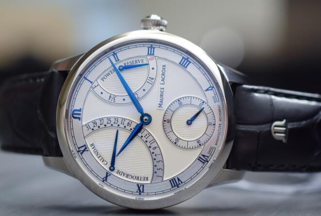 Maurice Lacroix Masterpiece Retrograde Calendar 43mm MP6568-SS001-132-1 Replica Watch